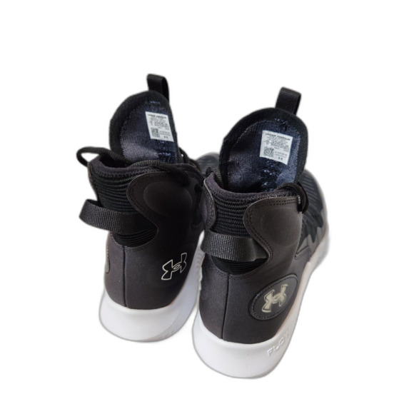 Under Armour Women's Flow Highlight Ace Volleyball Shoe size 12 black white - Picture 2 of 14